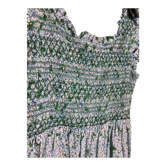 Tuckernuck Smocked Flutter Sleeve Midi Dress - Picture 3 of 5